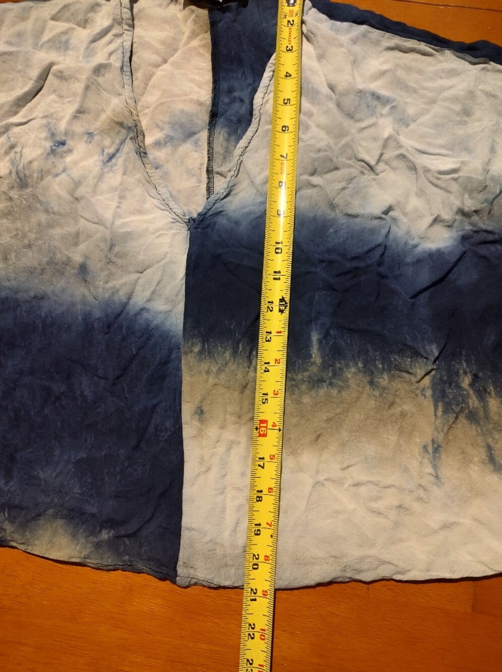 🏵️ Bryn Walker Tie Dye Boho Oversized Flutter Boxy Shirt - Picture 8 of 8